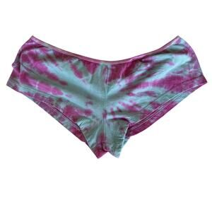 Women's Undies Size Large Tie Dye Pink Blue